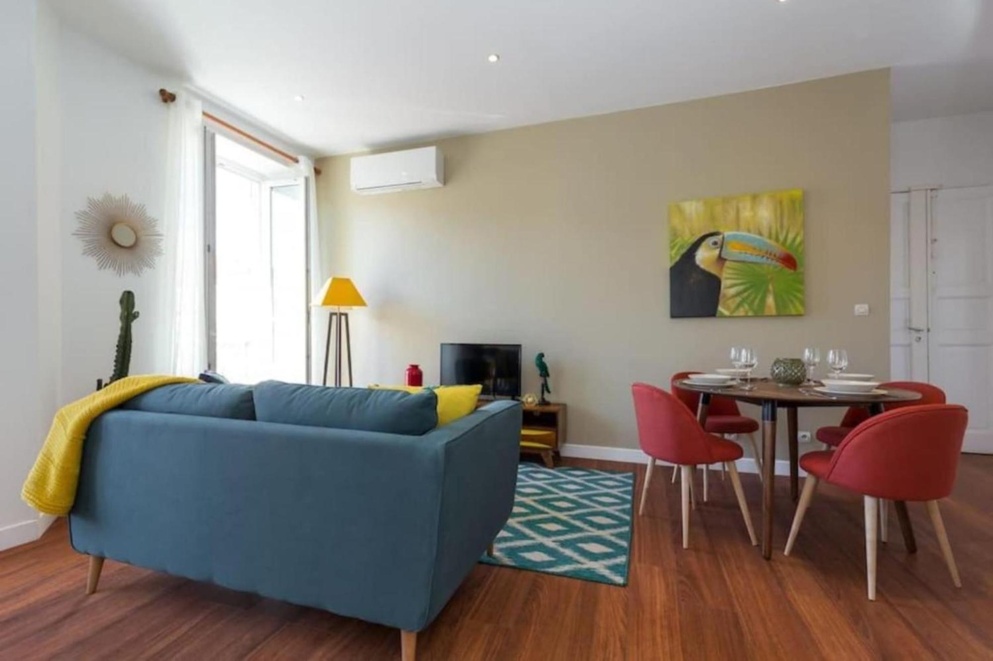 Gioffredo 55 - 2 Beds W Ac On Massena Square Appartamento *